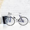 Mini Bike Model Ornament, 1:10 Highly Simulated Alloy Retro Bike