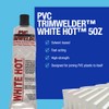 PVC TrimWelder White Hot 5 oz Squeeze Tube, Bright White