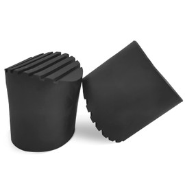 Telescoping Ladder Non Slip Feet Rubber Pads Extension Ladder Feet Cover Accessories Step Ladder Parts Boots Replacement Kit 2Pcs (68mm)