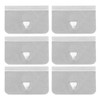 Wind Rain Deflector Clips, Stainless Steel Material Universal Car Wind