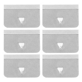 Wind Rain Deflector Clips, Stainless Steel Material Universal Car Wind Rain Deflector Channel Stainless Steel Mounting Retaining Clips Set (7 Slices)