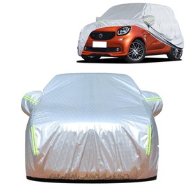 Mallofusa Car Covers Fitted for Smart Fortwo Full Car UV Protection for All Weather Outdoor