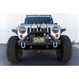 Fairlead Mounted Flip-up License Plate Bracket | Universal Design Compatible with Flat Standard Fairlead Mounts | Flips Up & Out of The Way to Provide Access to The Winch Rope