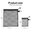 Pack of 10 Mesh Bag Beach Mesh Bag with Drawstring