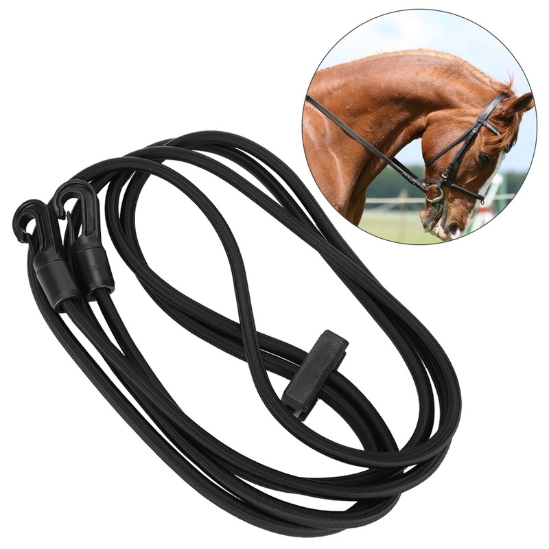 Elastic Nylon Rope Horse Neck Stretcher Bridle Strap Traction Rope