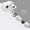 VooGenzek 2 Pieces Waterproof ABS Solar Double Cable Entry Gland,