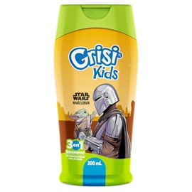 Grisi Kids, Mandalorian 3 en 1: Shampoo, Acondicionador y Gel de Baño, 300 mL