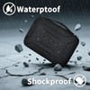 Battery Organizer Box Storage Case with Tester, Batteries Vault Holder