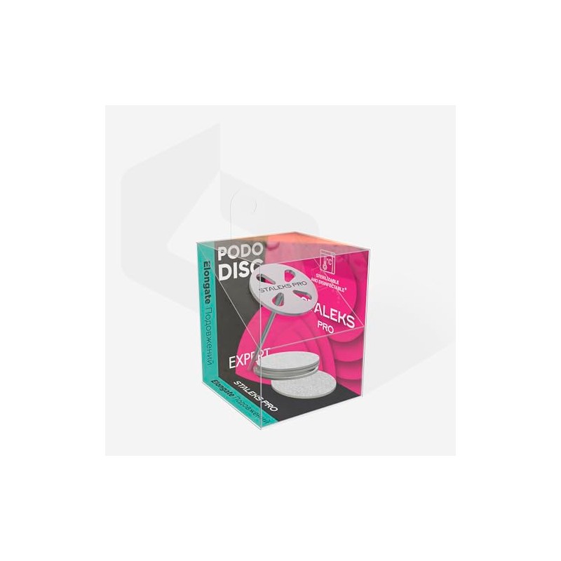STALEKS PRO Pododiscus base M 20 mm with 5 refills