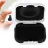 Haosie Hearing Aid Case, 2.6 x 2.6 x 1in ABS