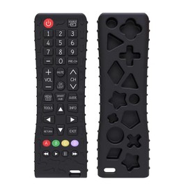 XPEX Baby Remote Control & Teething Ring, Teething Toy, Lifelike Toy for Boys & Girls, BPA-Free & Without Electronics, b