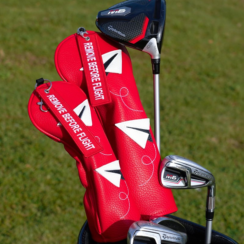 LZFAN Golf Club Covers with Remove Before Flight Design Key