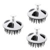 FOMIYES 3pcs Portable Scalp Scraper Scalp Massager Hair Scalp Exfoliator