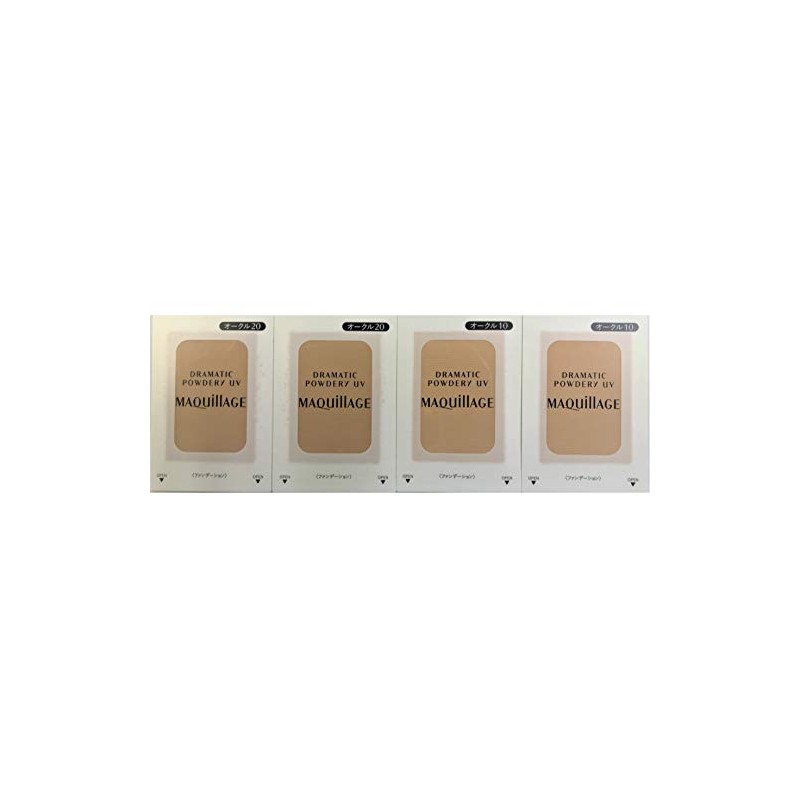 MAQUILLAGE Drama Powder UV OC10 2 Samples + Dramatic Powder