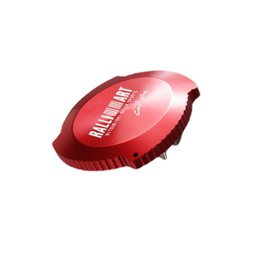 Aluminum Alloy Car Gas Engine Oil Filler Cap Plug Cover Compatible with Mitsubishi Outlander Lancer Montero Tredia Galant (RALLIART -Red)