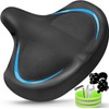 Bicycle Seat, Bike Seat for Women Men Extra Comfort Wide,