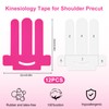 Pack of 12 Kinesiotapes Pre-Cut for Shoulder, Kinesio Tape, Shoulder,