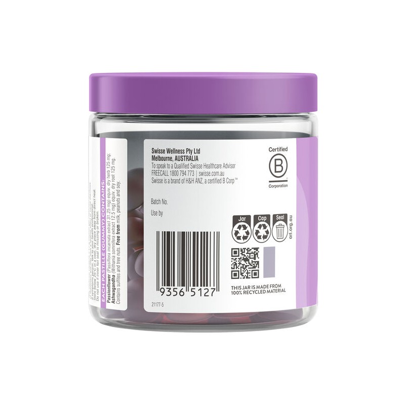 Swisse Calm And Sleep Gummies 60 Pack