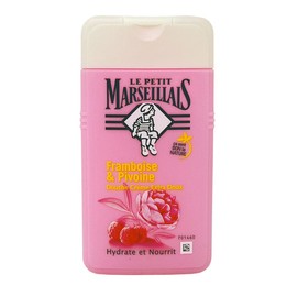 Le Petit Marseillais Shower Gel with Raspberry and Peony 250 ml from France