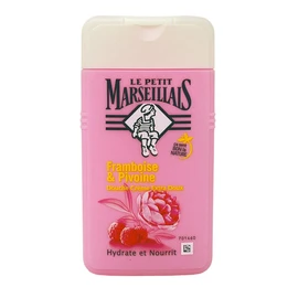 Le Petit Marseillais Shower Gel with Raspberry and Peony 250 ml from France