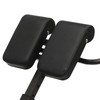 Foldable Roman Chair Hyperextension Bench - Adjustable Back Extension Machine