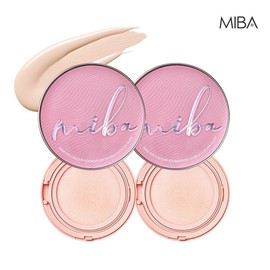 Miba's latest Miba Wang Cushion Season 3 Ultra-Strong Cover Simple Package (2 main products + 2 refills) / 미바 최신상 미바 왕쿠션 시즌3 극강커버 심플 패키지 (본품2+리필2)