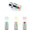 ANKI HAPPIGO 4Pcs 32-to-35 PSI Car Tire Pressure Monitor Valve