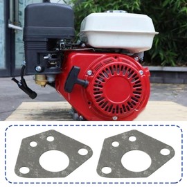 The Lord of the Tools 5-Piece Carburettor Gasket Set for 43cc 49cc 52cc 2-Stroke Engines Carburettor Repair Seal for Brush Cutter Earth Drill Grass Trimmer