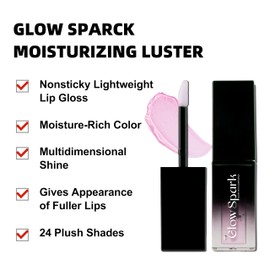 GLOW SPARK Lip Glow Oil for Radiant, Fuller Lips. Luxurious Hydration & All-Day Moisture for Lip Elegance (Watermelon)