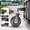 Aclastool Gate Wheel, 15.4 Inch Overall Height, 8 Inch Wheel