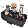 SOTECH Electric Coffee Maker Set with Electric Grinder Glass Dripper