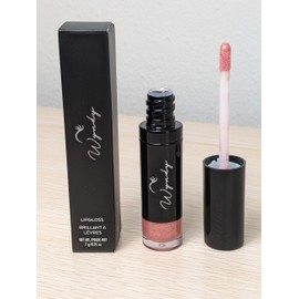 Wyndy Lip Gloss, Brilliant Shine, Hydrating Formula - Peach with Pink and Gold Shimmer Shade, 7g (Remake, .25 Fl Oz)