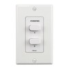 in-Wall 2-Zone A/B Speaker Selector Switch, 120W Peak Power Per