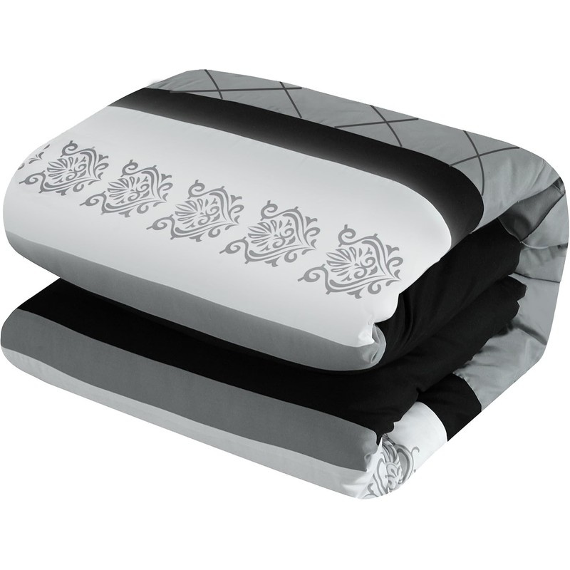 Lazzaro Single Duvet Cover Set - Premium Microfiber Single Duvet