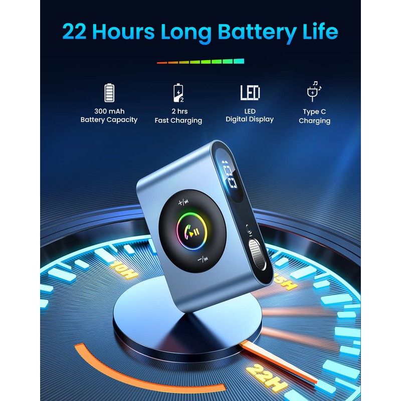 JOYROOM Bluetooth Car Adapter FM AUX