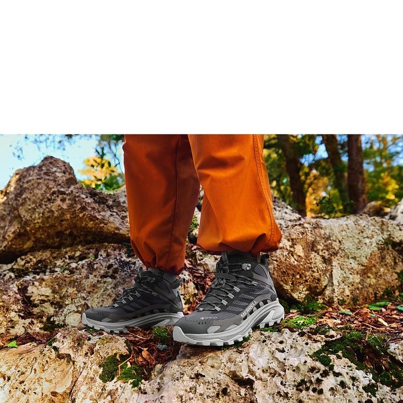 Merrell Men's Moab Speed 2 Mid GTX® Asphalt 1 8.5