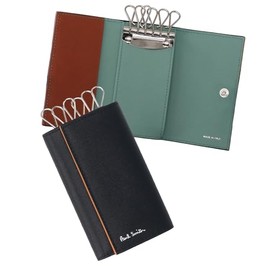 Paul Smith FSTRGS Men's Key Case, Black, Blue, black blue, S