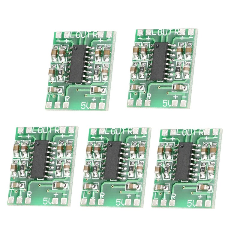 Dual Channel Power Amplifier, Audio Power Amplifier Module 2.5V-5.5V 3W+3W