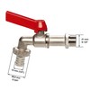 Gardena Ball Valve with 26.5 mm (3/4) – Thread/for 1/2