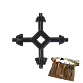 1PCS 4 in 1 Multifunctional Steel Chuck Key Universal Chuck Key for Electric Drill Multifunctional Drill Chuck Key for Tightening and Loosening Chuck for Most Drills and Power Tools