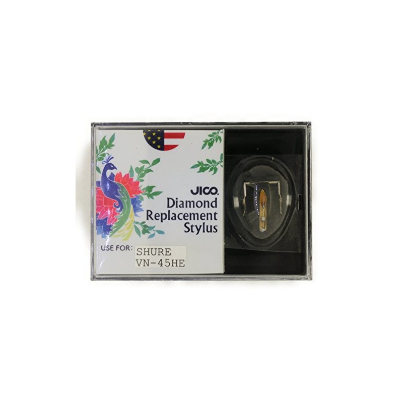 JICO レコード針 SHURE VN-45HE用交換針 Sダエン針 192-VN45HE