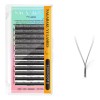 Extensiones de Pestañas Nagaraku Volume brasileiro YY Color Negro