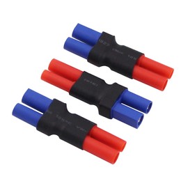 BDHI 3pcs No Wires Adapters: EC5 Female to HXT 4mm with Housing Connector Adapter(B149-3)