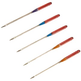 Parodi & Parodi 822R, 5 2020 for Sewing Machine, Singer for Cotton Fabrics 3 Sizes 80/11, 2 Needles Size. 90/14, 1 Needle Mis.100/16 Art.689 Parodi, Grey, One Size