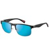 CARFIA Retro Polarized Sunglasses for Men UV Protection Fashion Cool
