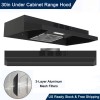 SNDOAS Kitchen 30in Under Cabinet Range Hood 230CFM Cook Fan