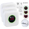 VisorTech Gas Meter: Set of 3 Design Socket Multi Gas