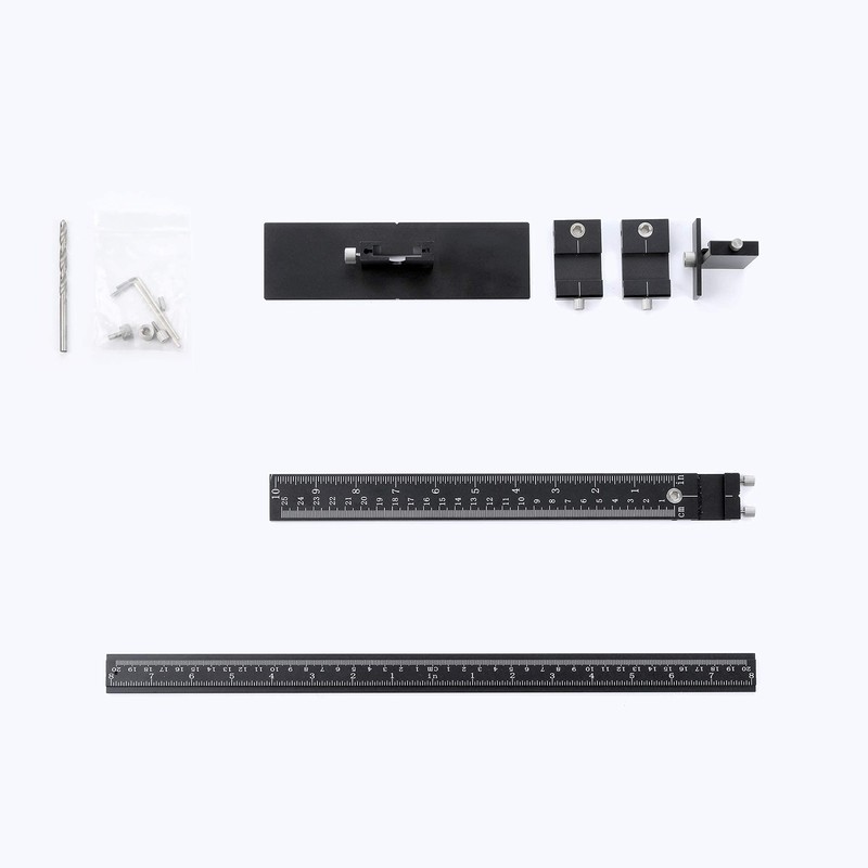 Lonfu Cabinet Hardware Jig for Handles, Adjustable Template with Convenient