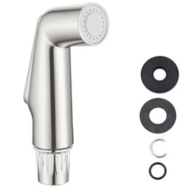 Kitchen Sink Sprayer Replacement,Universal Fit Sink Spray Attachment,Sprayer For Kitchen Sink,Kitchen Faucet Sprayer Replacement Compatible With Delta, Moen, Kohler OEM Brand(Brushed Nickel)