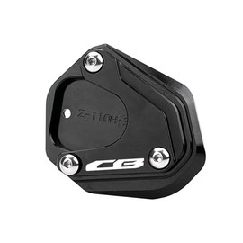 For CB650R CB500F CB500X CB400X CB300R CB125R 2018-2023 2024 2025 2026 Motorcycle Side Stand Extension Plate Side Stand Enlarger Retaining Pads Footrest Plate Accessories (Black)